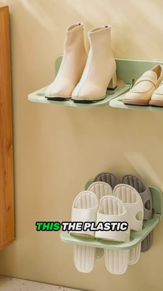 Plastic Wall Hanging Shoe Rack
